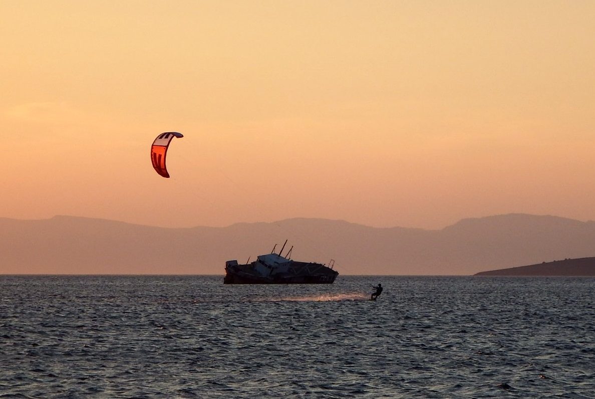 sunset kiteboard keyfi